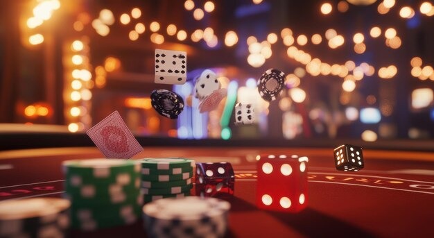 Live dealer roulette table with spin in progress